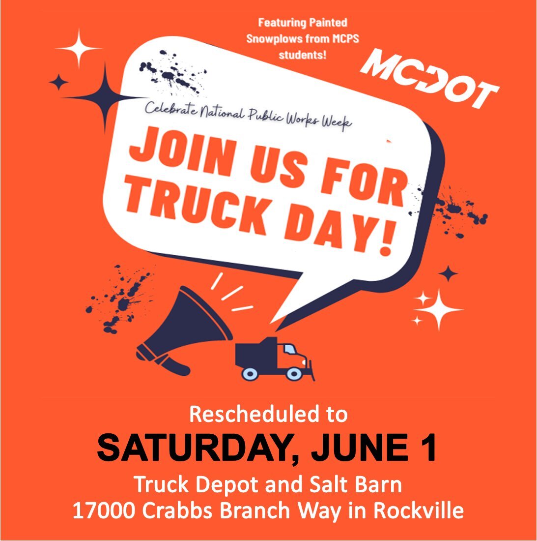 'Truck Day’ Rescheduled for Saturday, June 1 