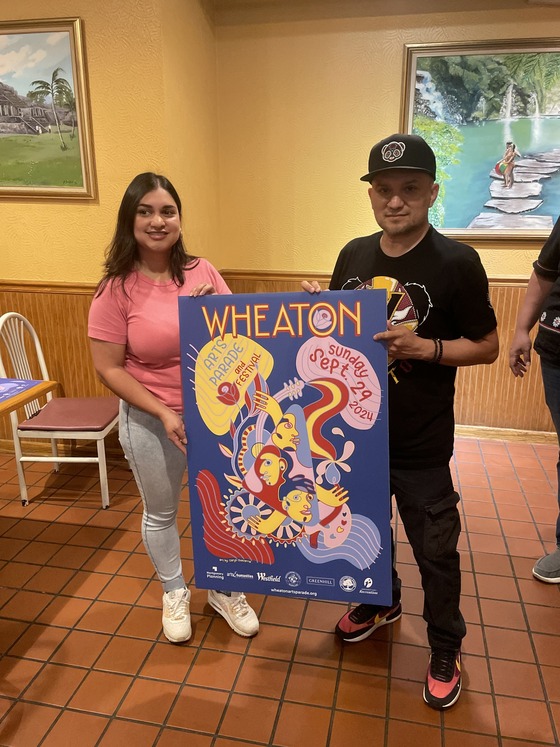 Rockville High School Art Teacher Caryn Chavarria Selected as Winner of 2024 Wheaton Arts Parade and Festival Poster Contest  
