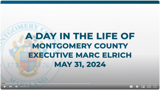 message from County Executive