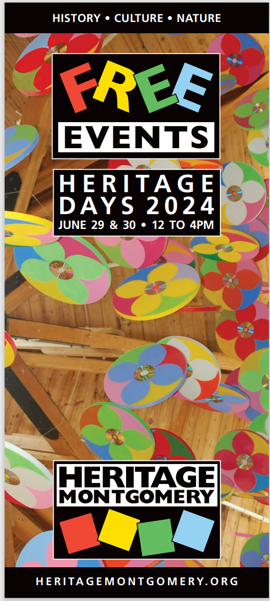 A graphic advertising Heritage Days