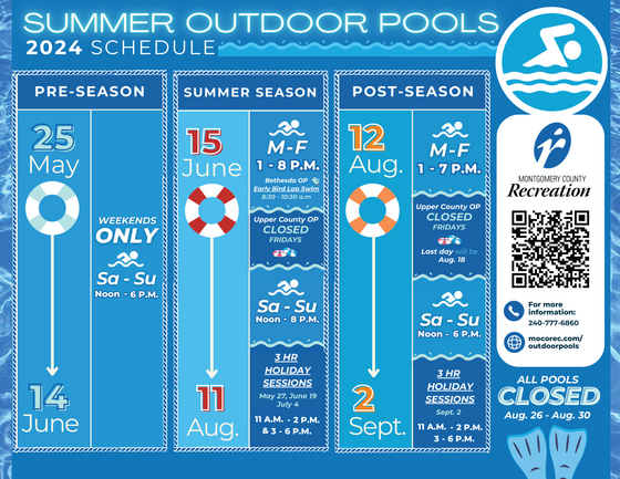 Seven County Outdoor Pools Now Open on Full Summer Schedule 