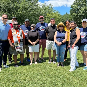 CM Stewart with Faith Leaders in Kensington