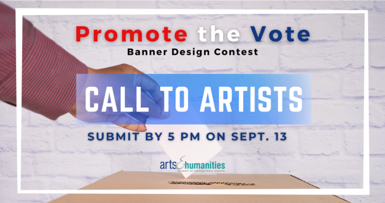 Montgomery College Students and Alumni Can Submit Designs for ‘Promote the Vote’ Banner Contest to Inspire First-Time Voters 