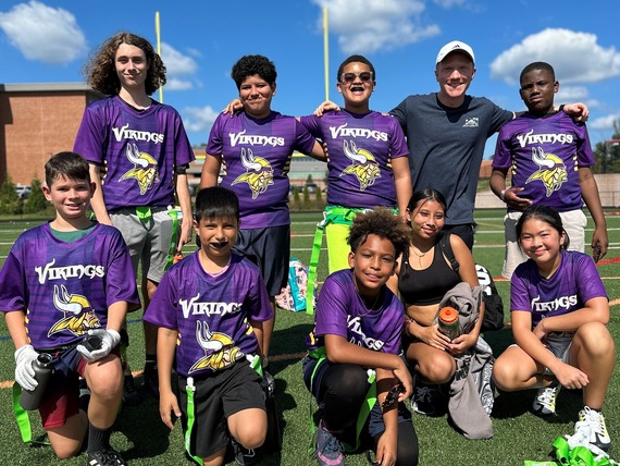 flag football team vikings