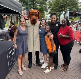 CVP Stewart in Downtown Silver Spring for National Night Out