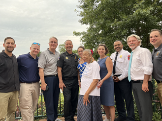 CVP Stewart in Lyttonsville for National Night Out