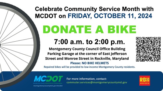 Unused Bikes Will Go to Good Use If Donated to Department of Transportation’s Annual Bike Donation Event 