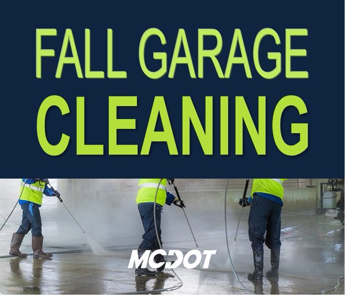 fall garage cleaning