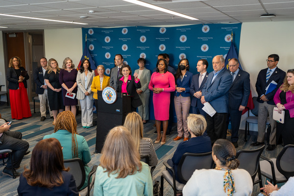 CVP Stewart speaking at reproductive rights resolution press conference