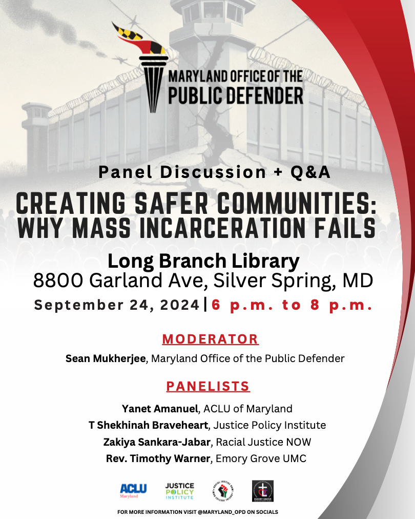 MOPD Event on "Creating Safer Communities"