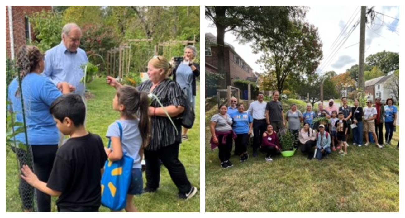 OFSR Site Visit to CHEER Community Gardens