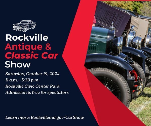 Annual Free Rockville Antique and Classic Car Show Will Drive In on Oct. 19  