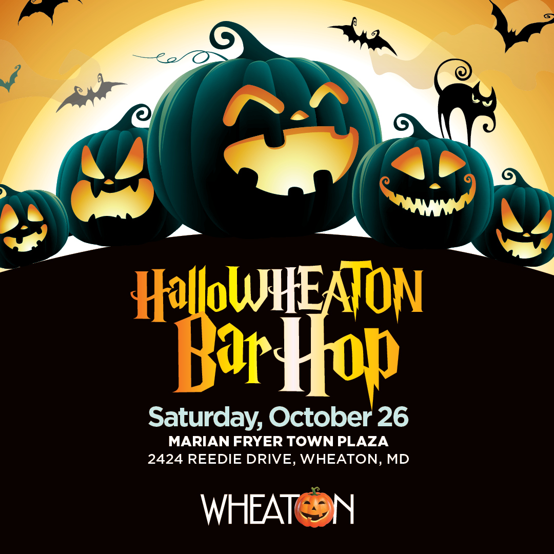 HalloWheaton Bar Hop Graphic