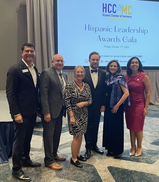 CVP Stewart with colleagues at the HCCMC Leadership Gala