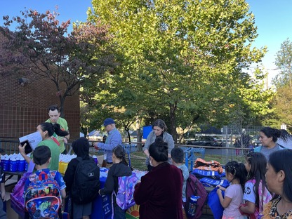 CVP Stewart at Rolling Terrace ES on Walk, Roll, and Bike to School Day