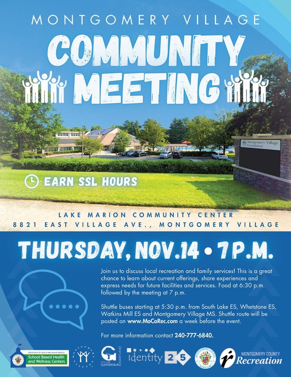 MV community meeting flyer