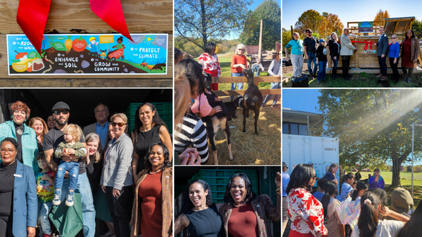 Exploring Ag fourth-graders and celebrating the ribbon-cuttings of new facilities for our farm workers!