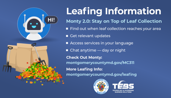 Leaf Vacuum Collection Begins in Certain Areas of County; Will Continue Through December 