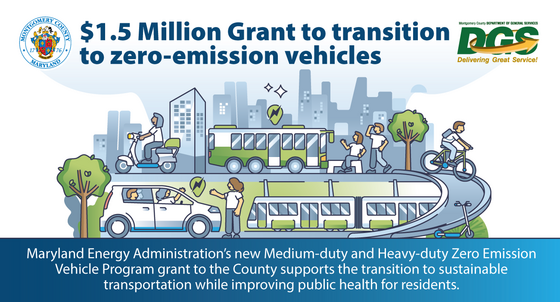 $1.5 Million in Grants from Maryland Energy Administration Will Assist Transition to Zero-Emission Vehicles  