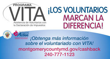 VITA volunteer recruitment flier in Spanish