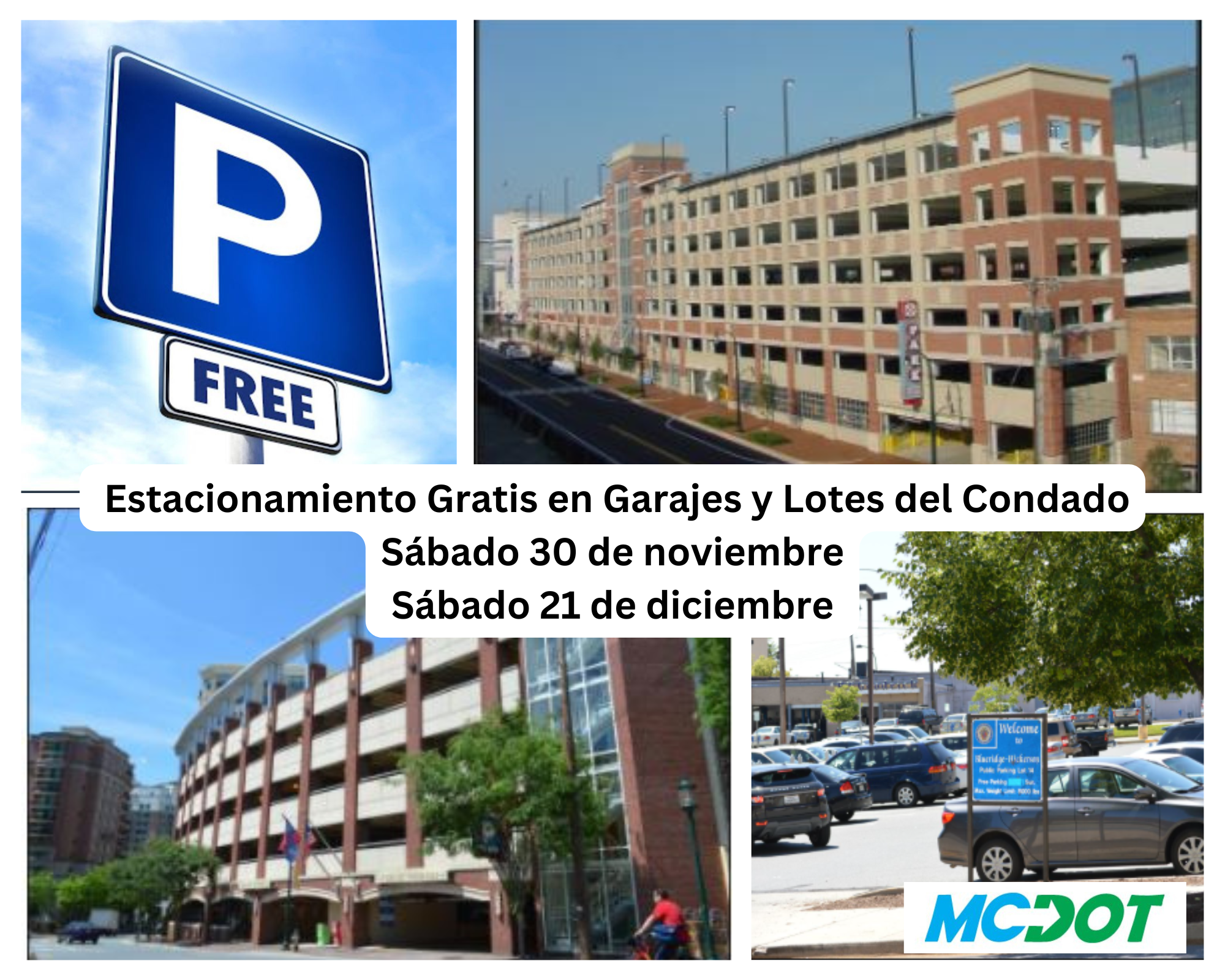 Free Parking on Small Business Saturday-espanol