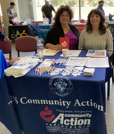 TESS staff at December 8 County Resource Fair