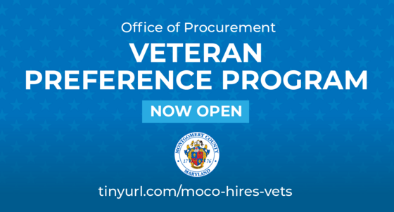 Montgomery County Office of Procurement Launches Veteran Business Preference Program