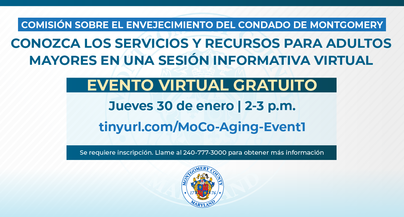 Commission on Aging Spanish Graphic