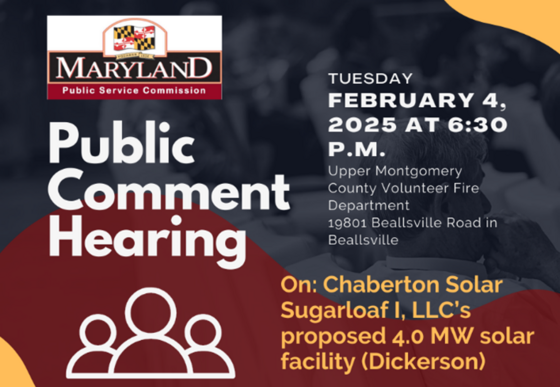 Public comment hearing