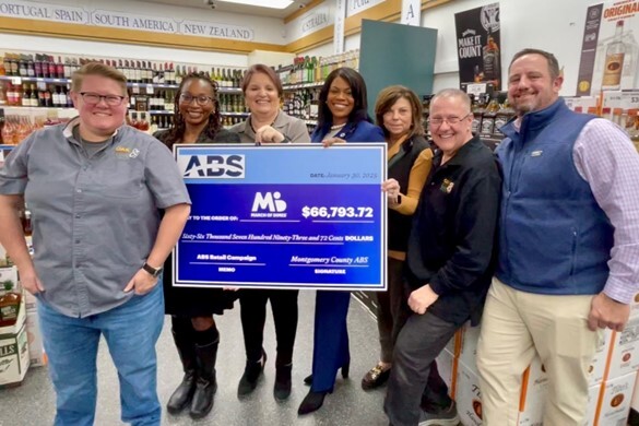 Montgomery County Alcohol Beverage Services Raises More Than $66,000 for March of Dimes Through ‘Labor of Love’ Campaign