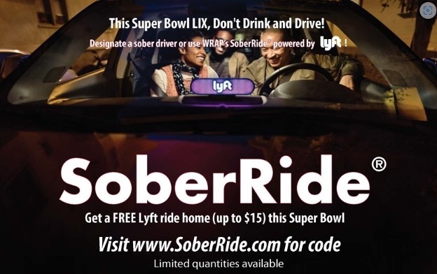 Inaugural Super Bowl SoberRide® Campaign Launched to Prevent DUI in the DMV