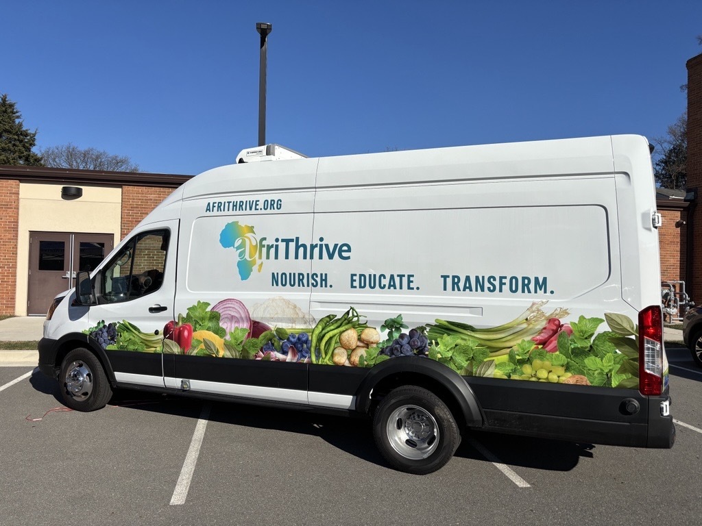 Picture of newly unveiled Afrithrive truck Picture of newly unveiled Afrithrive truck