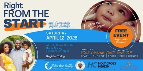 Montgomery County to Host Fifth Annual ‘Right from the Start’ Free Event to Support Black Maternal and Child Health