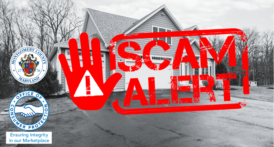 Montgomery County Office of Consumer Protection Warns Residents About Unlicensed Paving Crews Targeting Montgomery County Neighborhoods