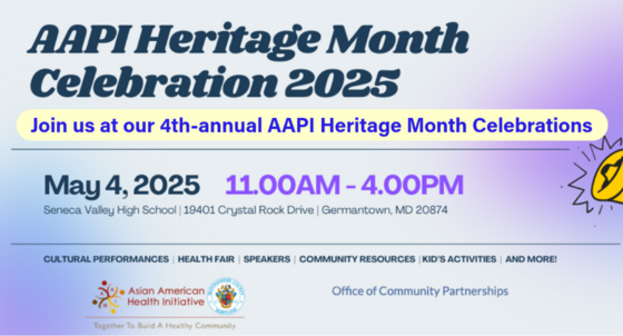 Fourth Annual AAPI Heritage Month Celebration Set for Sunday, May 4 in Germantown