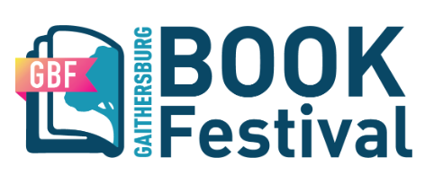 The logo for the Gaithersburg Book Festival
