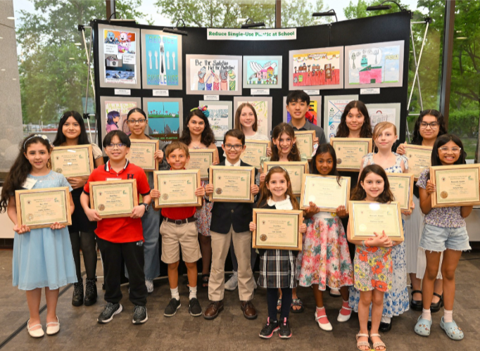 K-12 Students Honored for Winning Reduce-Reuse-Recycle Poster Contest 