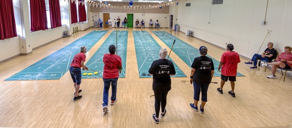Maryland Senior Olympics Shuffleboard