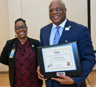 Executive Director and Dr Johnson