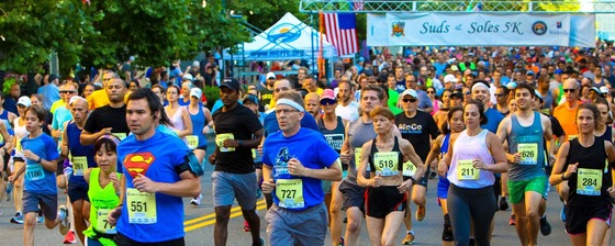 Rockville’s ‘Suds and Soles’ 5K Evening Run Hits the Streets on Saturday, June 14