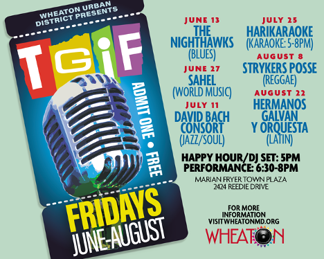 First Concert of Wheaton 2025 TGIF Series to Feature The Nighthawks June 13! 