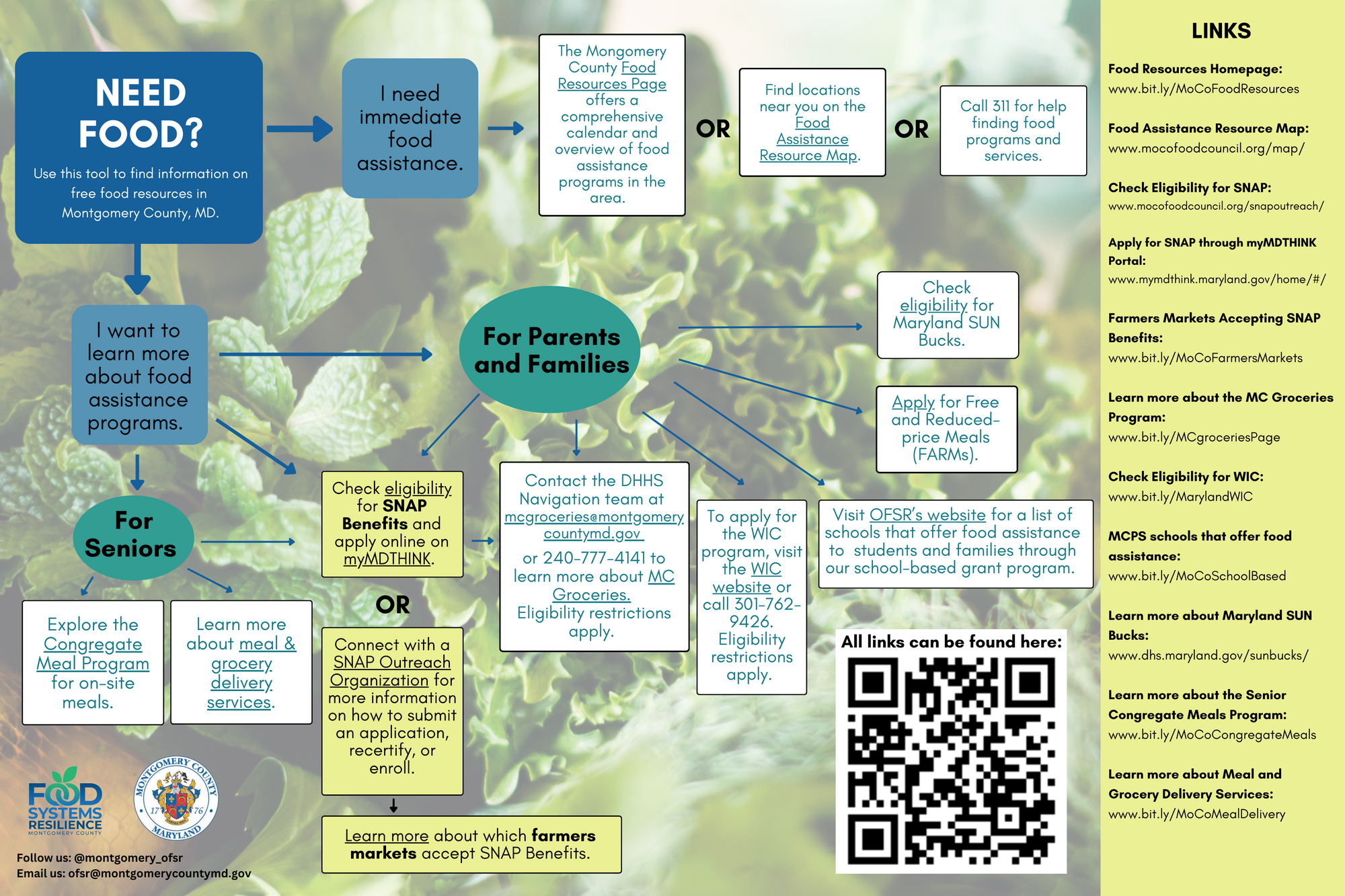 Food Assistance Flow Chart