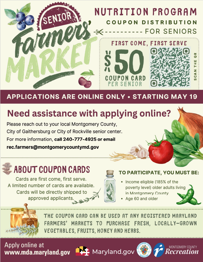 Senior Farmers Market Flyer