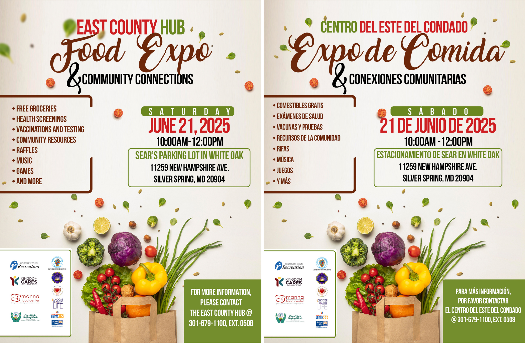 East County Food Expo Flyers