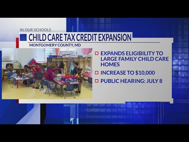 Child care tax credit expansion. Credit: DC News Now.
