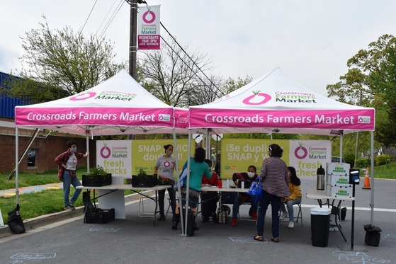 Shop, Eat, and Mingle at Crossroads Farmers Market to Celebrate Gardening and Food Access on July 16 
