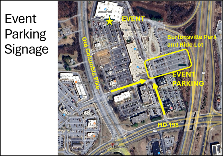null Burtonsville Crossing Event Parking