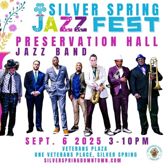 Preservation Hall Jazz Band to Headline 2025 Silver Spring Jazz Festival