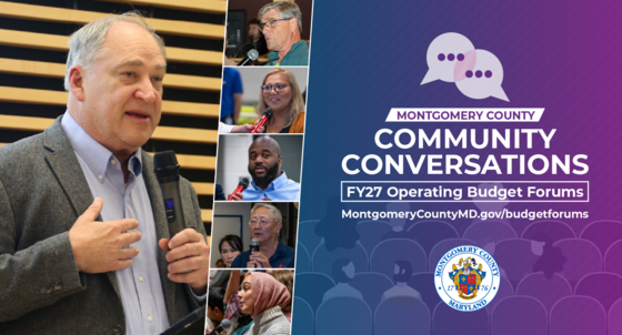 Montgomery County Executive Elrich to Hold the First of 12 ‘Community Conversations on Monday, Sept. 8