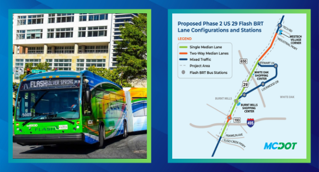 US 29 Flash Bus Rapid Transit In-Person Public Meeting and Corridor Advisory Committee Meeting to be Held on Thursday, Aug. 28